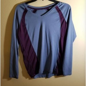 Grey and Maroon Shirt